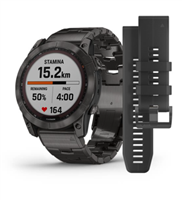 Smartwatch Garmin Uomo Fēnix 7X Sapphire Solar in Titanio 010-02541-27 - 010-02541-27